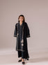 Noir Dahlia - Designer Black Embroidered - READY TO WEAR - LAWN 2PC SET