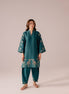 Emerald Whisper - Premium Emerald Embroidered - READY TO WEAR - LAWN 2PC SET
