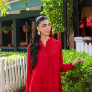 Crimson Button Set